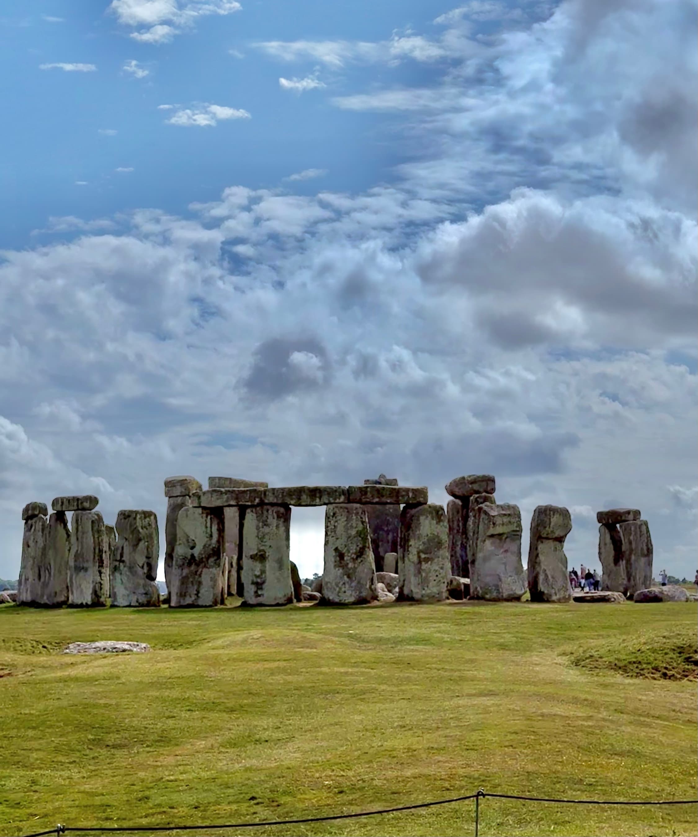 Stonehenge under dramatic sky
